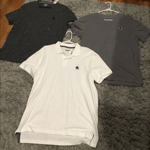 3 express shirts with tags. Size Large